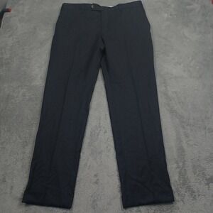 PT Torino Pants Mens 52 Gray Fleece Wool Slim Fit Italy Trousers